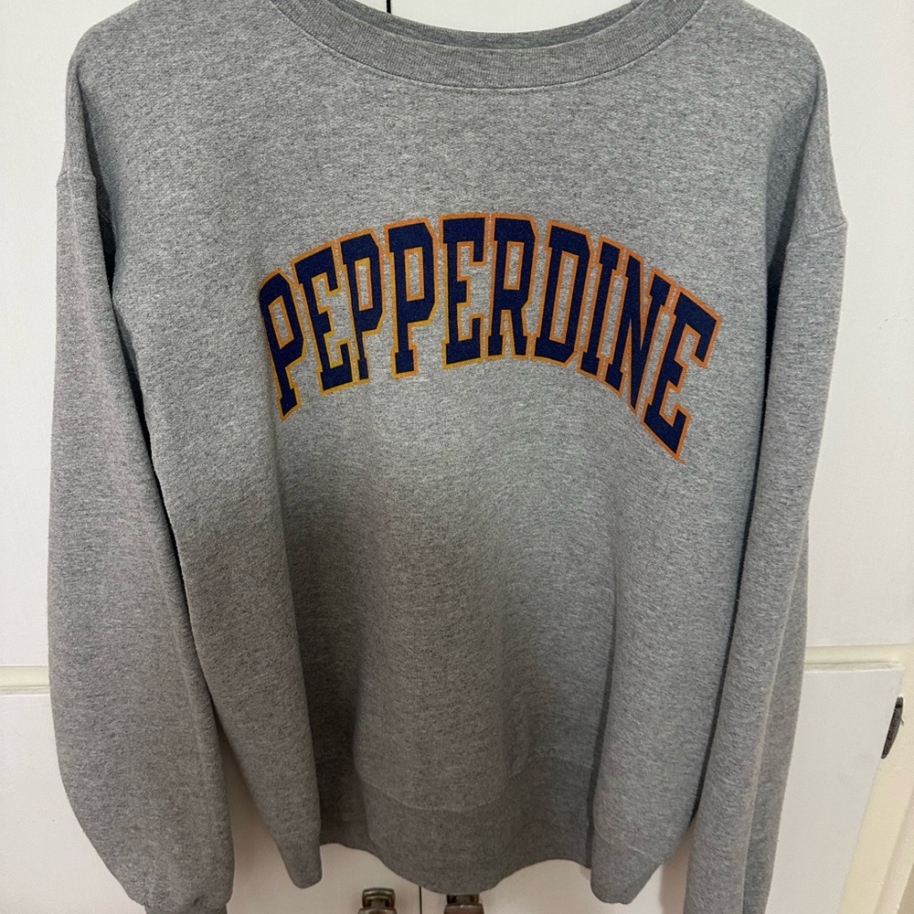 Champion Gray Crewneck Men's Sweater